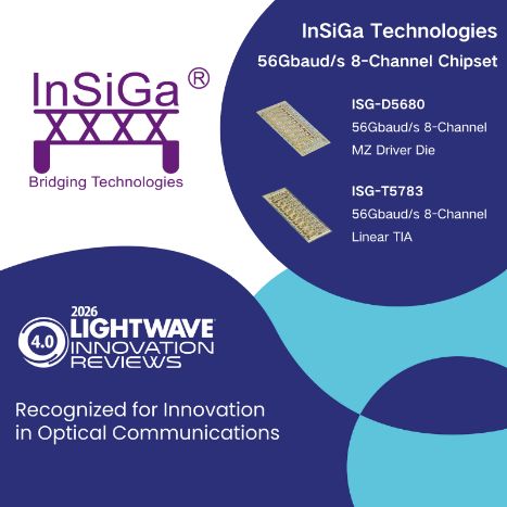 英思嘉半導體攬獲三項2026 Lightwave光通信創新大獎，引領5G通信技術新浪潮